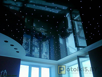 Потолок звездное небо с подсветкой светодиодами