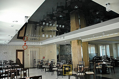 Натяжной потолок в ресторан 28