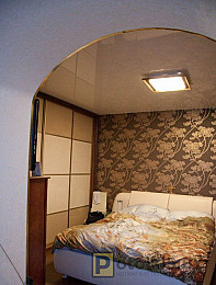 Натяжной потолок в спальню 5