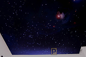 Натяжной потолок звёздное небо 19 в Боровлянах