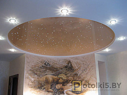 Натяжные потолки звездное небо 20 в Заславле