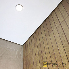Натяжной потолок с теневым профилем 25